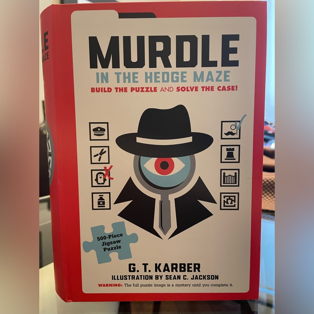Murdle 500-Piece Puzzle and Solve the Case